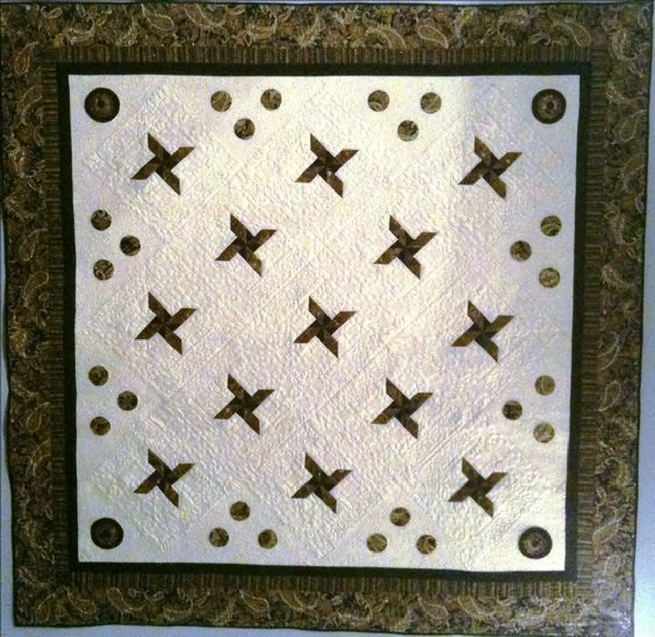 Pinwheel Hur Quilt ud and Home Decor