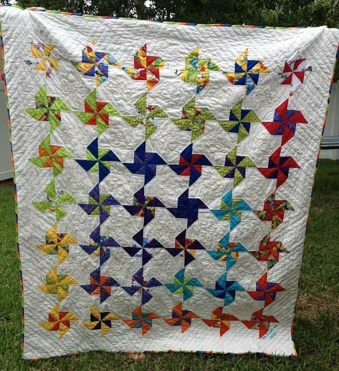 Pinwheel Quilt Tdhkc and Home Decor
