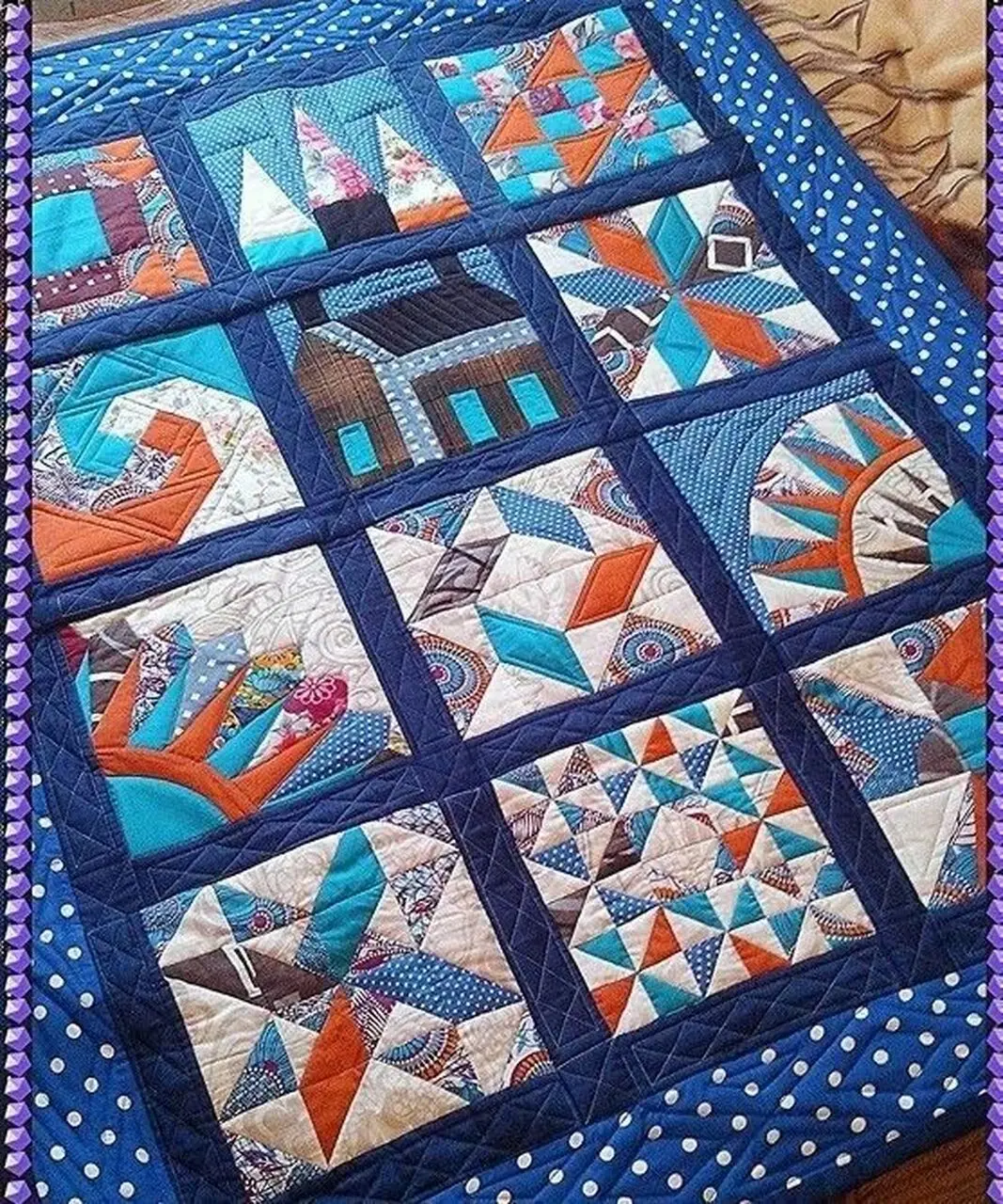 Pinwheel Quilt Tdhkg and Home Decor