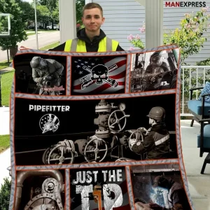 Pipe Fitter Quilt Tdhlp and Home Decor