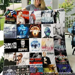 Pitbull Blanket Th0107 Quilt and Home Decor