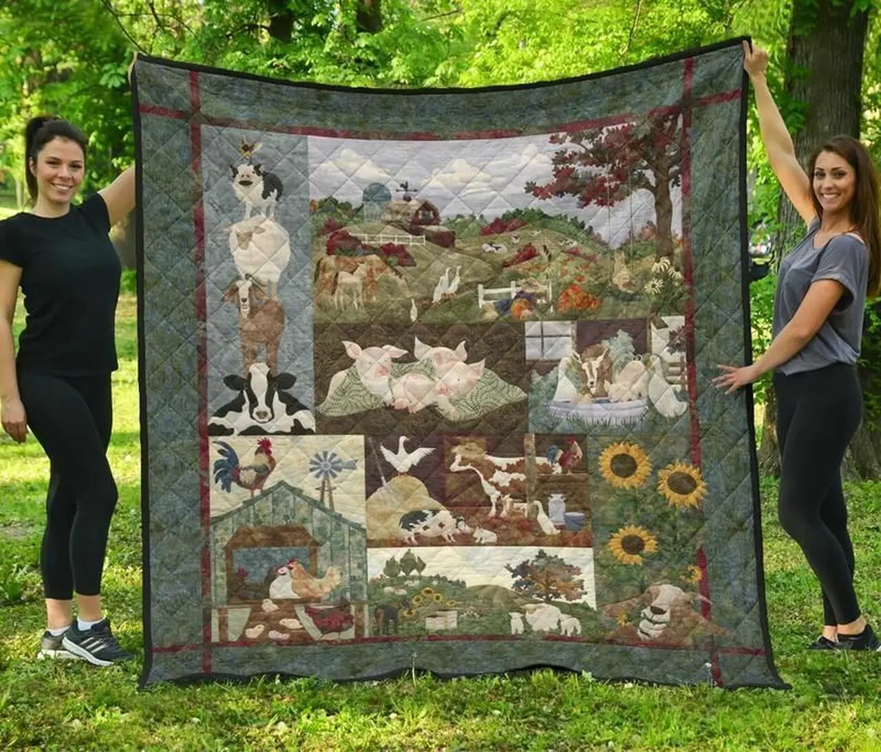 Pitbull Dont Judge My Pitbull U Quilt Gy and Home Decor