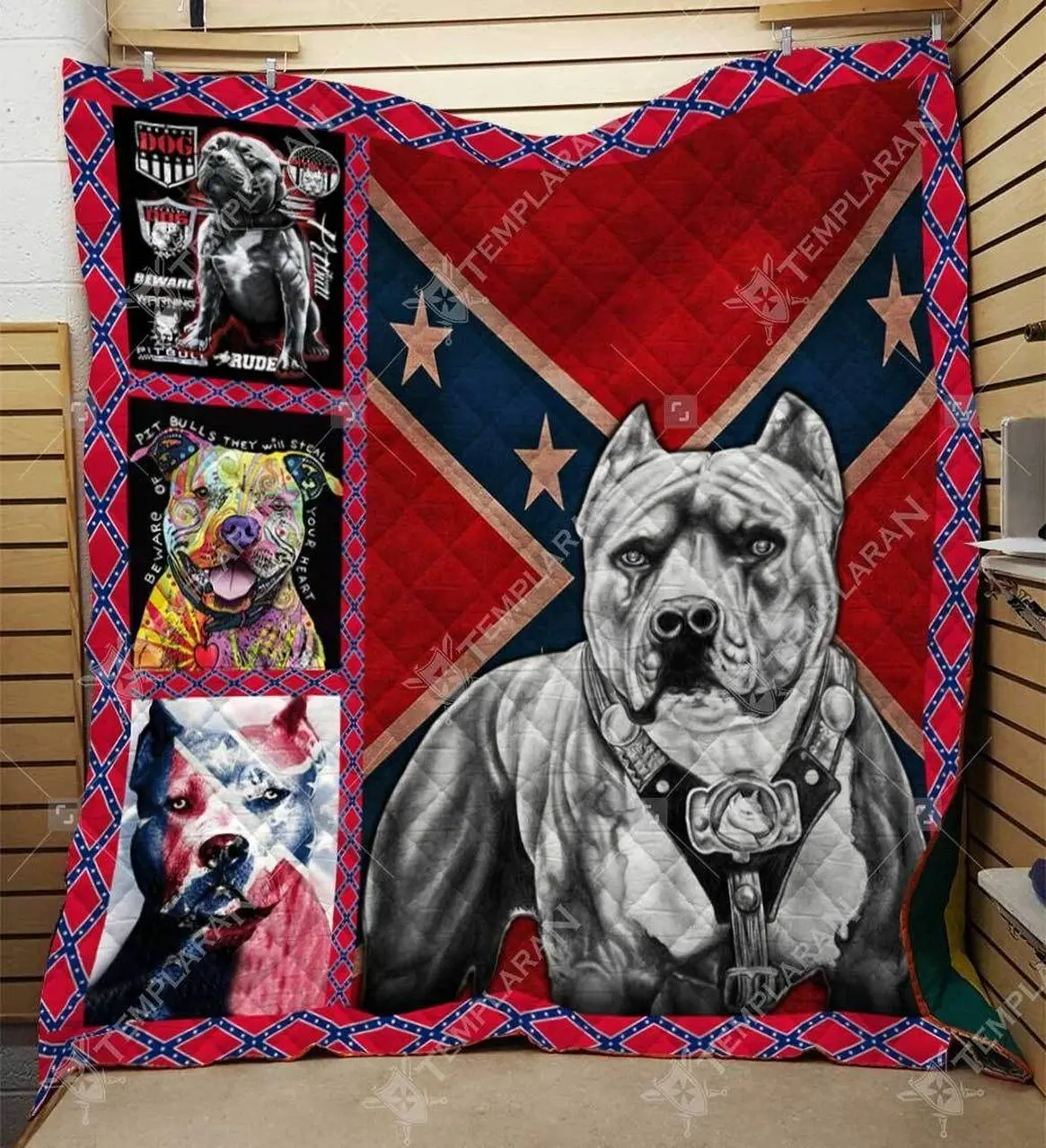 Pitbull Quilt Bpk and Home Decor