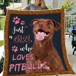 Pitbull Quilt Tdhrp and Home Decor