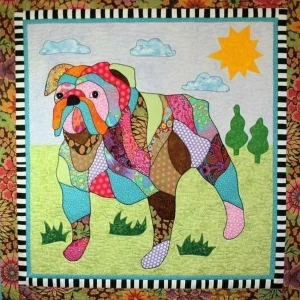Pitbull Quilt Tdhvs and Home Decor