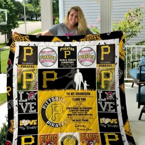 Pittsburgh Pirates Quilt Blanket and Home Decor