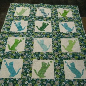 Playful Cats Quilt Tdhhk and Home Decor