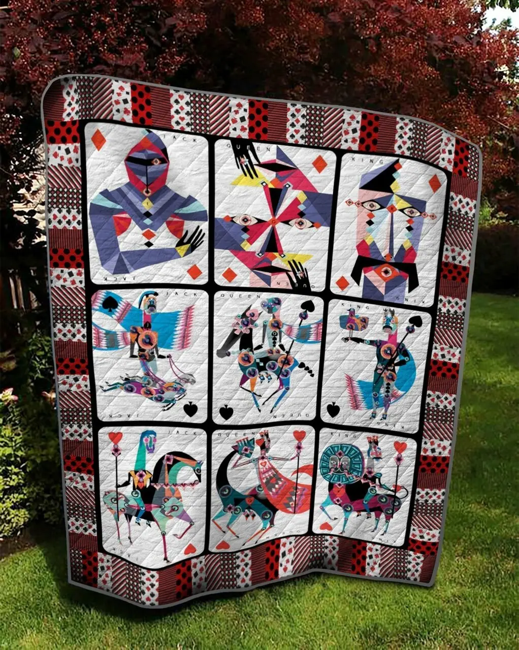 Playing Cards Quilt Tdhop and Home Decor