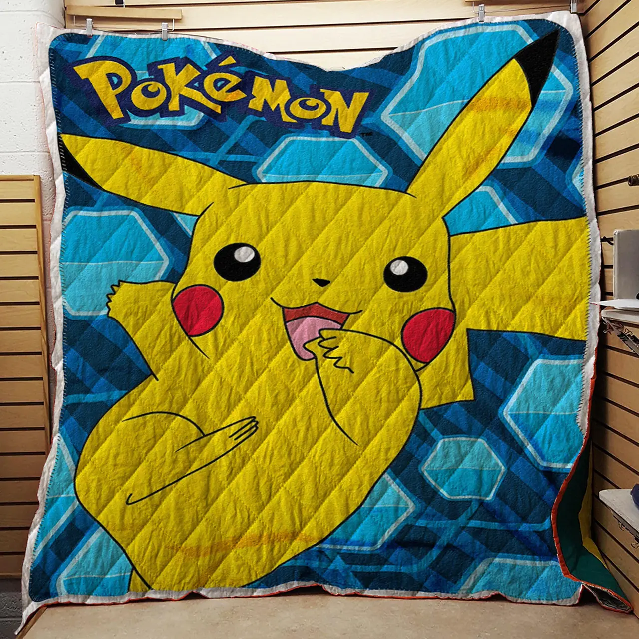 Pokémon Pikachu Fleece Throw Quilt and Home Decor