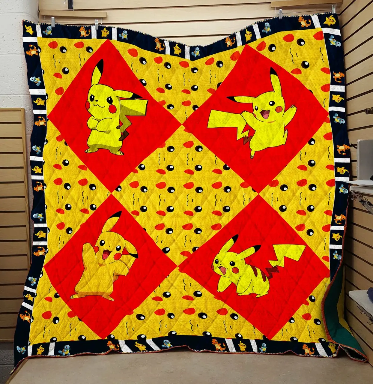 Pokemon Quilt and Home Decor