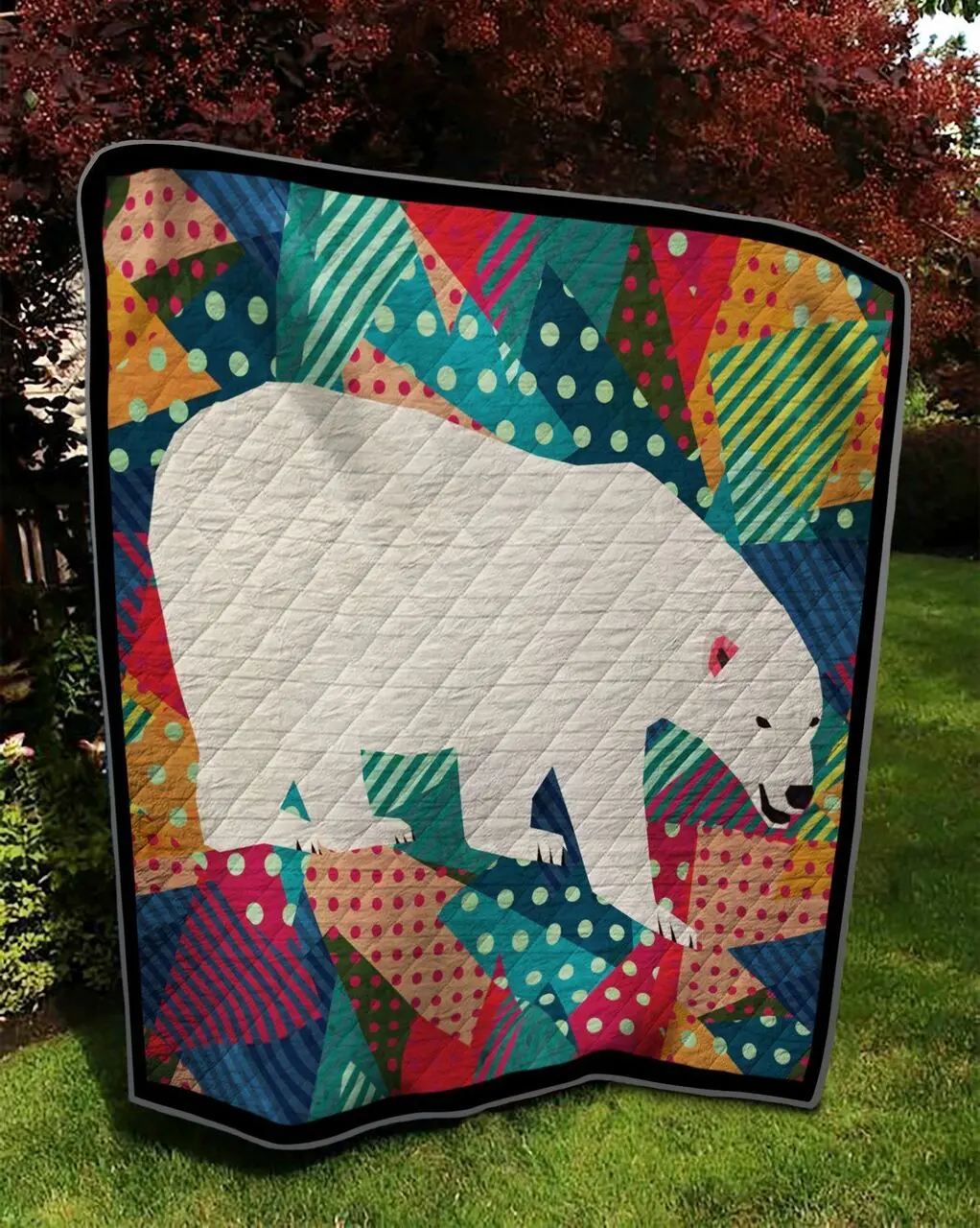 Polar Bear Quilt Tdhui and Home Decor