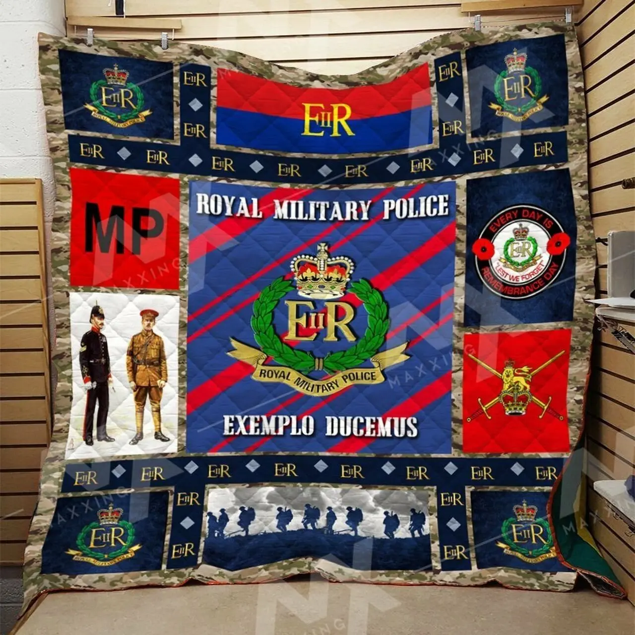 Police Quilt Blanket Dhc0910208Vt and Home Decor