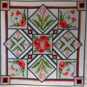 Poppies Quilt Tdhkd and Home Decor