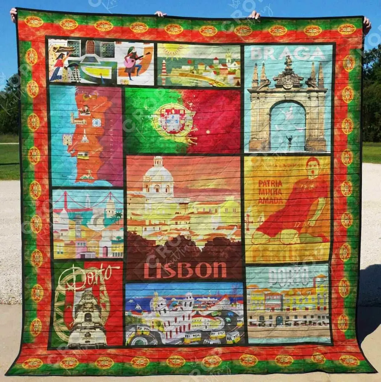 Portugal Blanket Th1307 Quilt and Home Decor