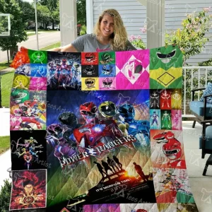 Power Ranger Quilt Blanket 0632 and Home Decor