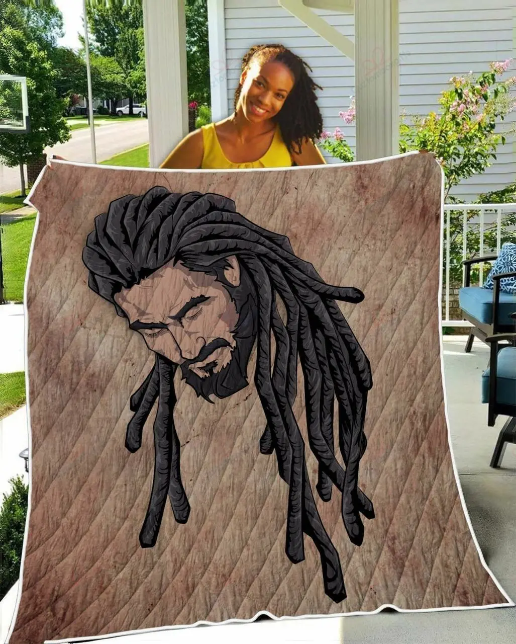 Pride African Men Art TH2309361CL Quilt Blanket and Home Decor