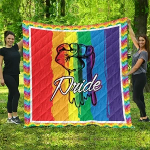 Pride Rainbow BH22 NTTH011298 3D Customized Quilt and Home Decor