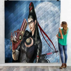 Ps3 Game Bayonetta N 3D Customized Personalized Quilt Blanket and Home Decor