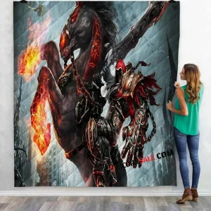 Ps3 Game Darksiders N 3D Customized Personalized Quilt Blanket and Home Decor
