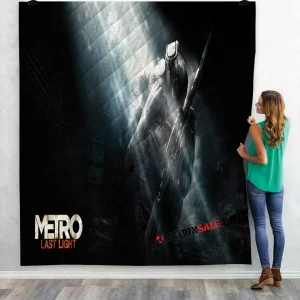 Ps3 Game Metro Last Light N 3D Customized Personalized Quilt Blanket and Home Decor