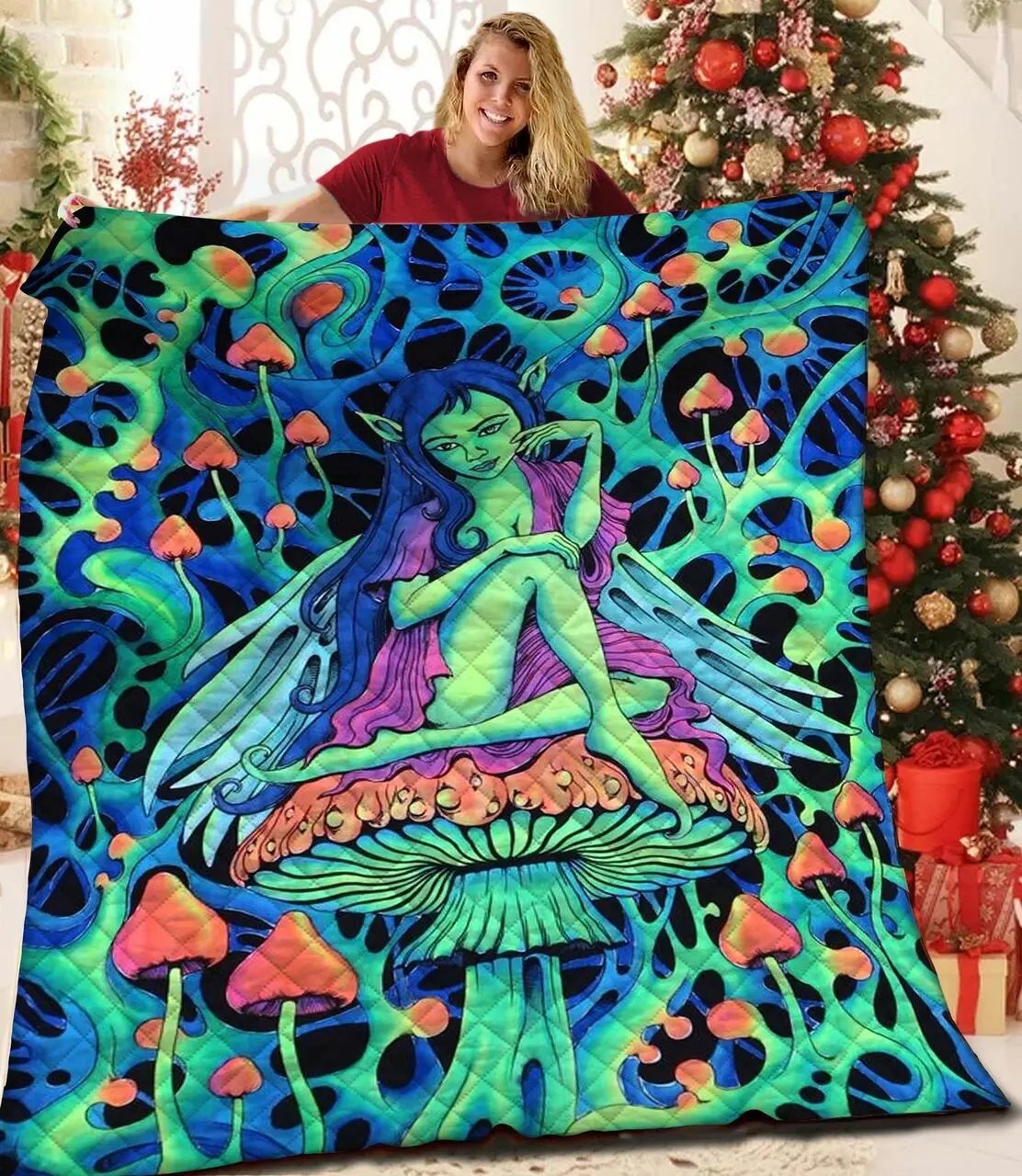 Psyalskan Ry JFJ11567 3D Customized Quilt 2707 and Home Decor