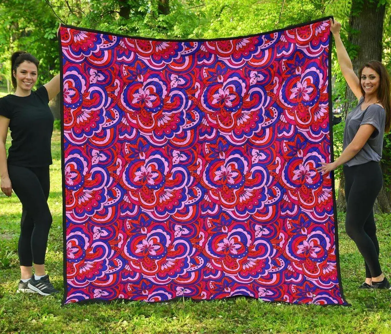 Psychedelic Cl12100562Mdq Quilt Blanket and Home Decor