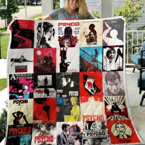 Psycho Quilt Blanket M160616 Quilt and Home Decor