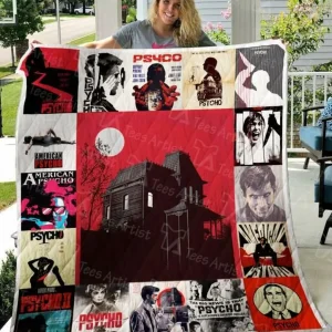 Psycho Quilt Blanket M160617 Quilt and Home Decor
