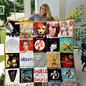 Public Image Limited Quilt Blanket and Home Decor