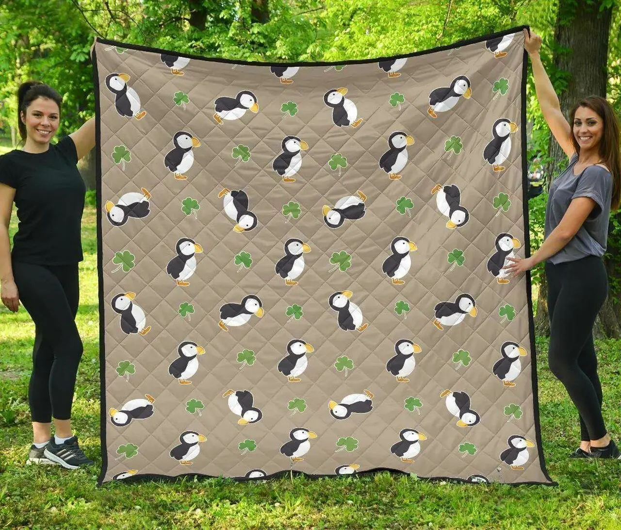 Puffin Quilt Tdhmq and Home Decor