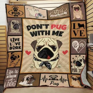 Pug Dog Quilt Tdhnf and Home Decor