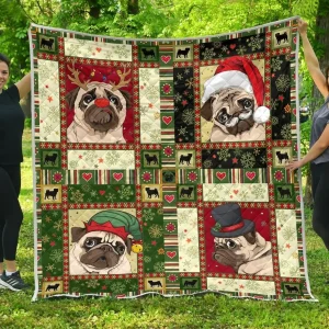 Pug Quilt Cta and Home Decor