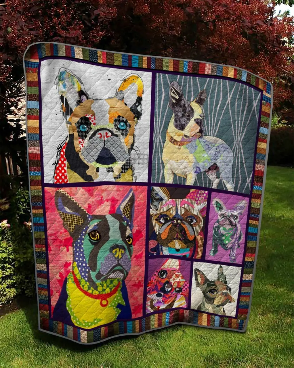 Pug Quilt Tdhjp and Home Decor