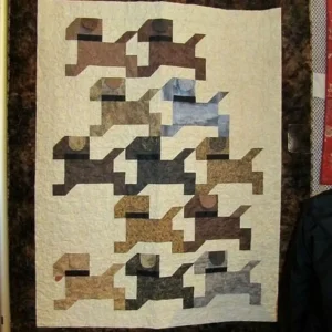 Puppies Hur Quilt sh and Home Decor