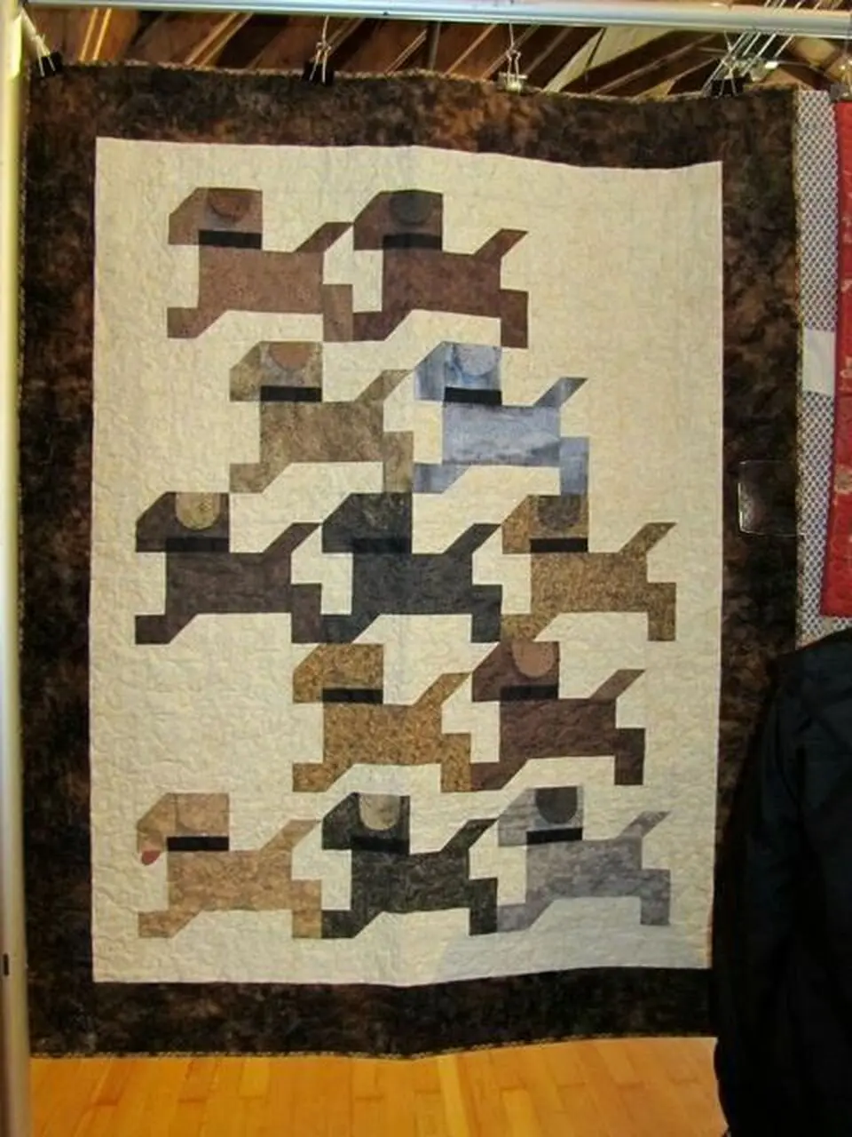 Puppies Hur Quilt sh and Home Decor