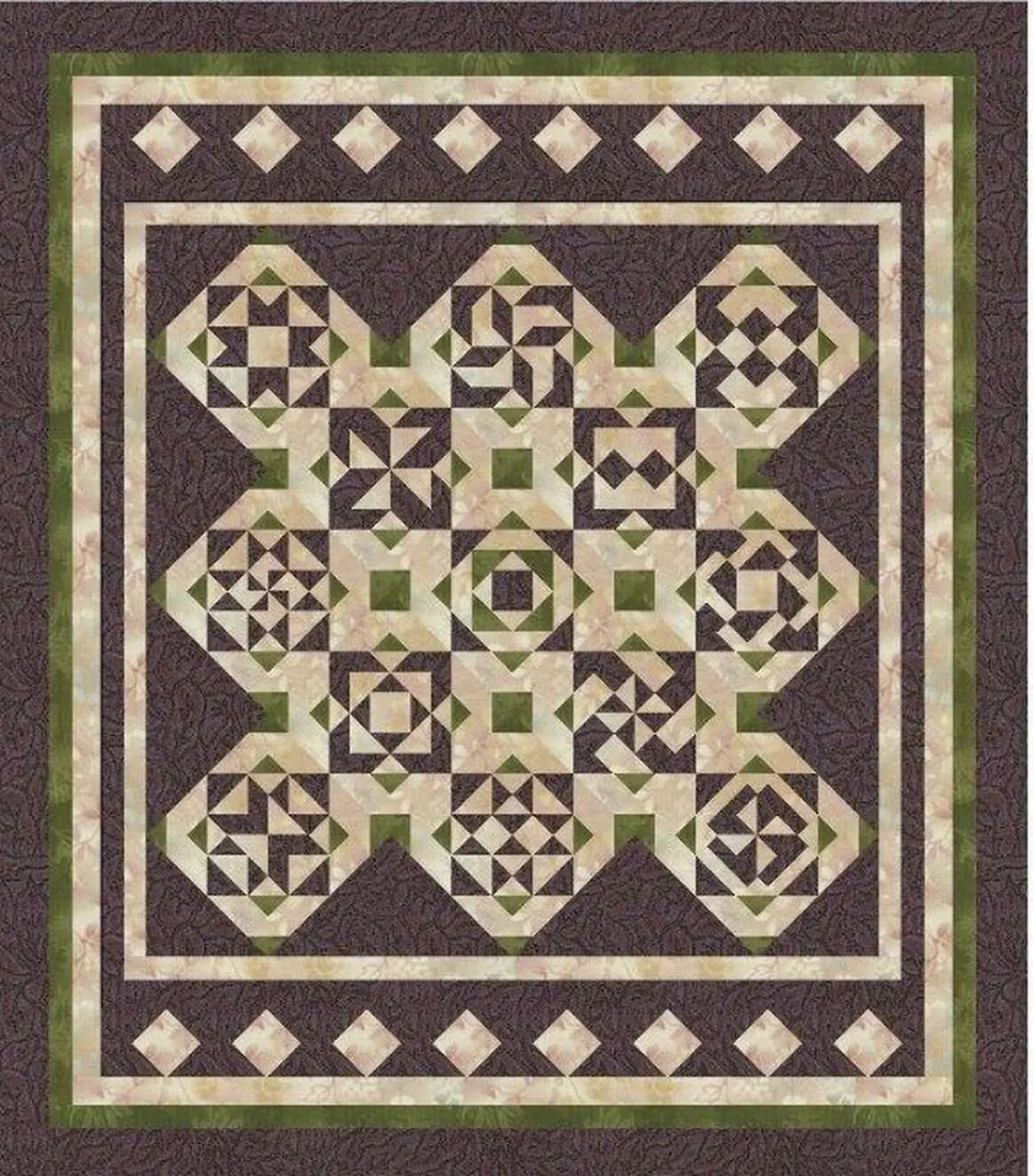 Purple Sage CLA1810440Q Quilt Blanket and Home Decor