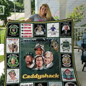 Qd Caddyshack Quilt Blanket and Home Decor