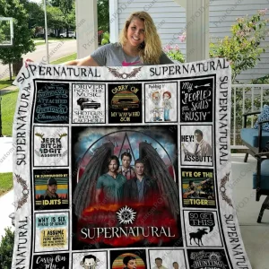 Qd Supernatural Quilt Blanket and Home Decor