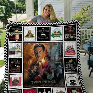 Qd Twin Peaks Quilt Blanket and Home Decor