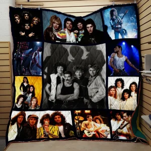 Queen Band Quilt and Home Decor