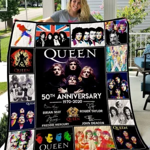 Queen Band Quilt-Blanket and Home Decor