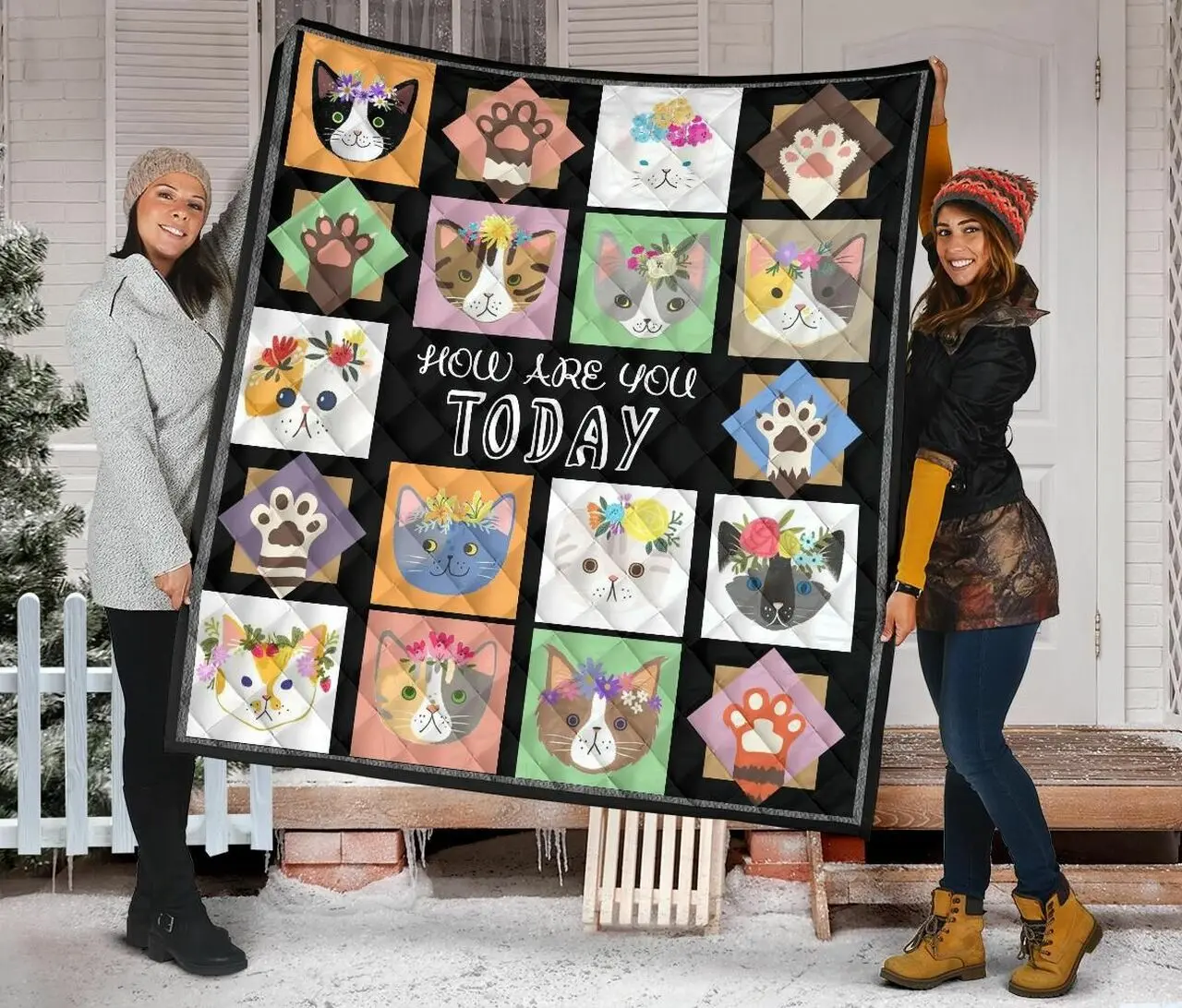 Quilt Blanket For Cat Lovers 01 Dhc02012051Td and Home Decor