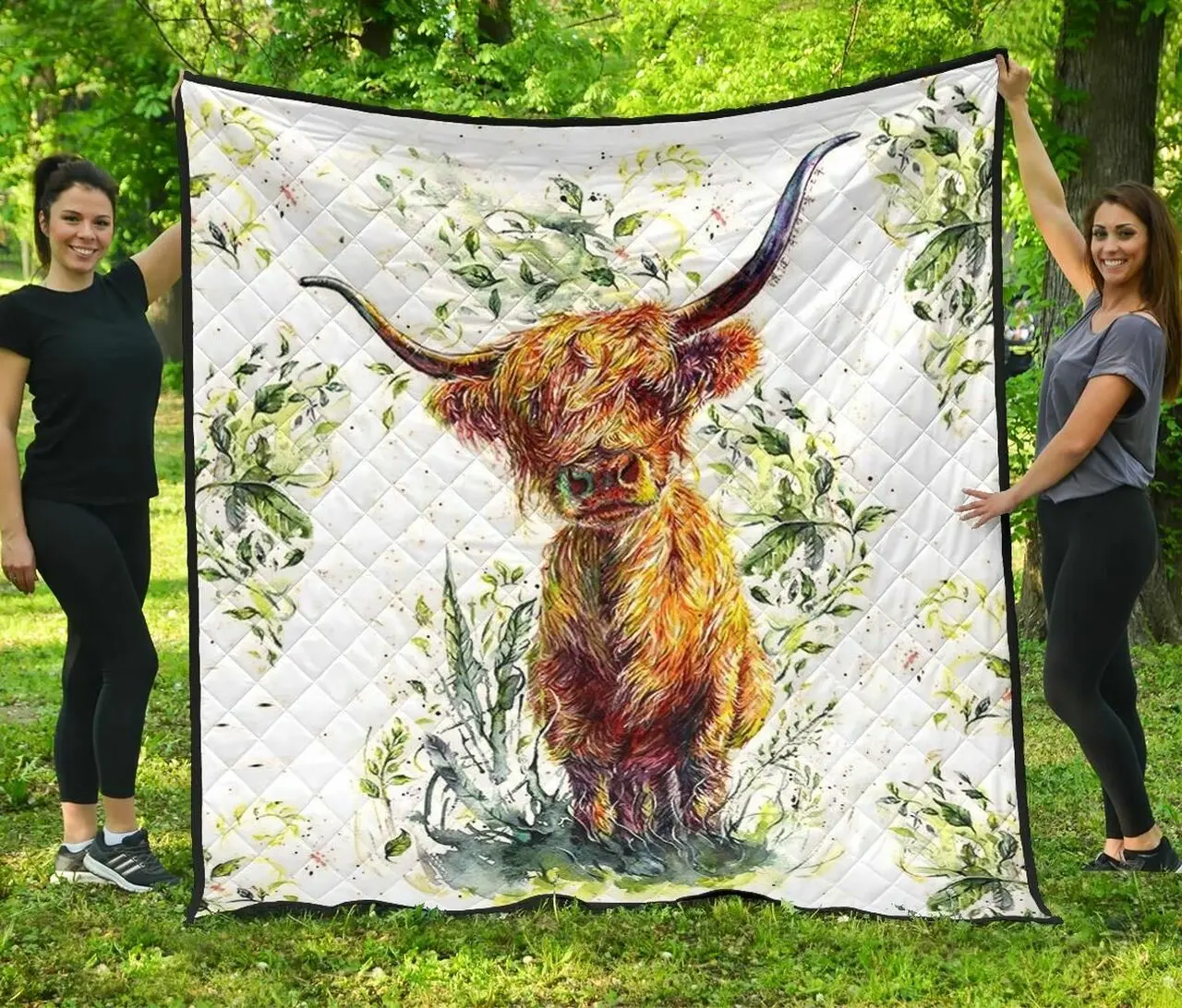 Quilt Blanket For Cow Lovers 06 Dhc02012061Td and Home Decor