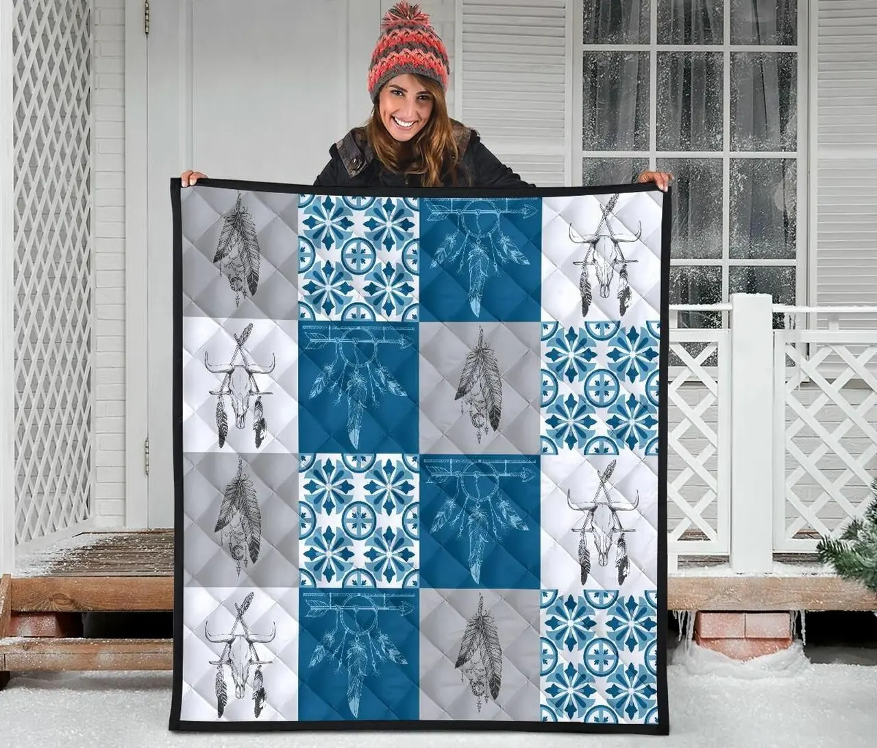 Quilt Blanket For Cow Lovers 17 Dhc131242Dd and Home Decor