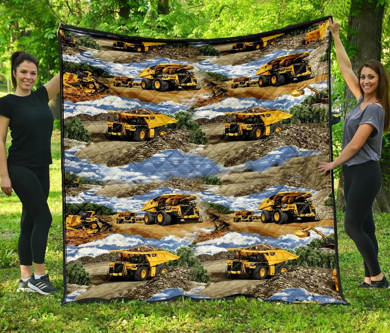 Quilt Heavy Equipmnet 01909 Quilt and Home Decor