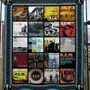 R E M Memories Quilt Blanket Ph01 Quilt and Home Decor