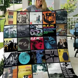 R E M Quilt Blanket M180526 Quilt and Home Decor