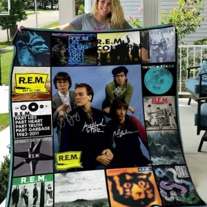 R E M Quilt Blanket M210519 Quilt and Home Decor