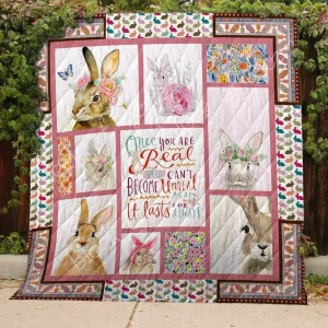 Rabbit Blanket Kc1507 Quilt and Home Decor