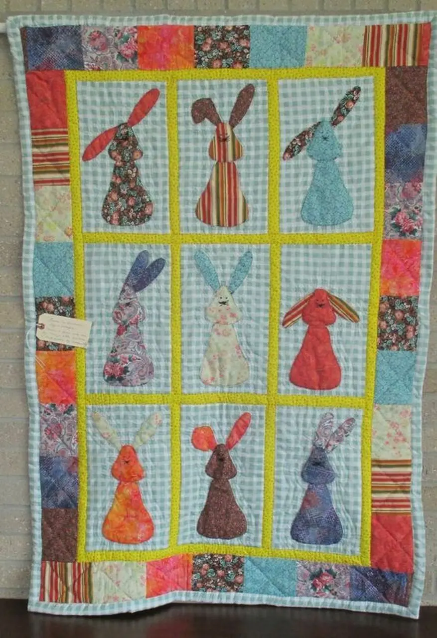 Rabbit Clm260633 Quilt Blanket and Home Decor